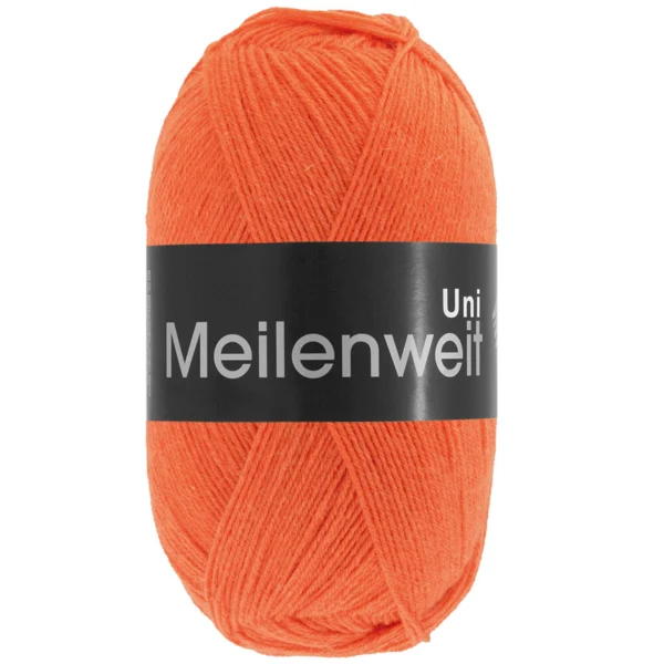 Lana Grossa Meilenweit 100 1396 Rouge citrouille