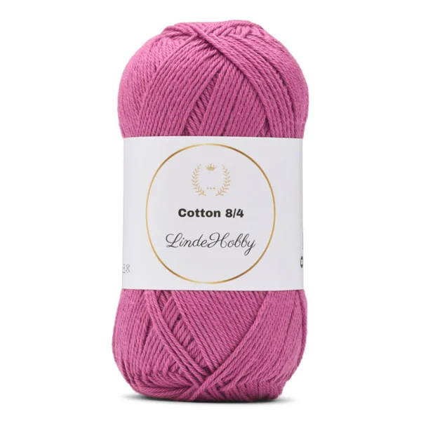 LindeHobby Cotton 8/4 073 Porpora