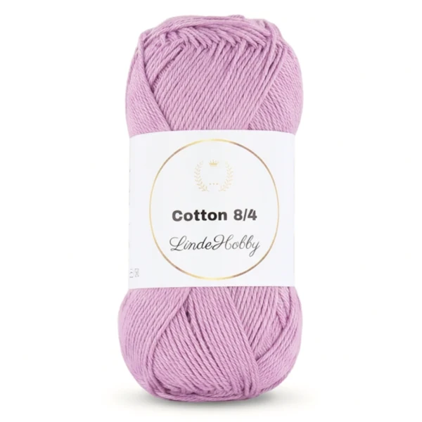 LindeHobby Cotton 8/4 075 Glicine