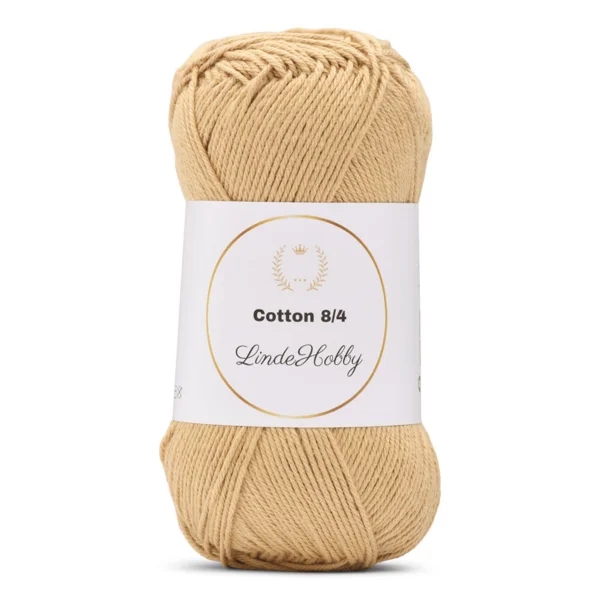 LindeHobby Cotton 8/4 026 Sahara