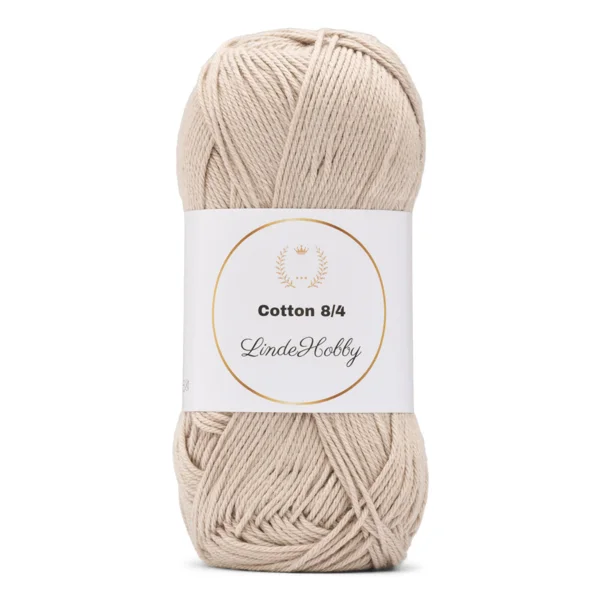 LindeHobby Cotton 8/4 064 Argento