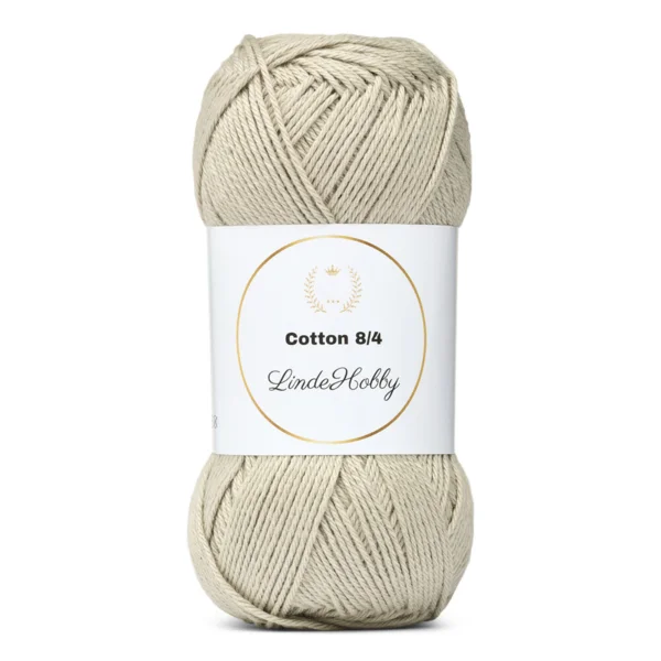 LindeHobby Cotton 8/4 067 Silver