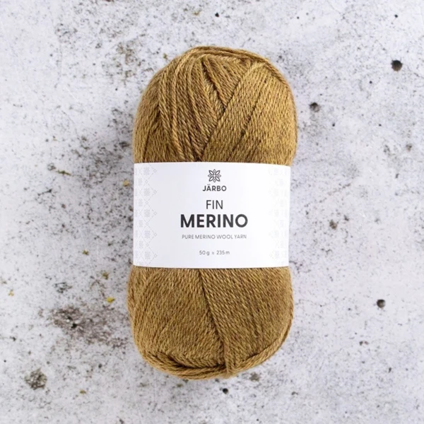 Järbo Fin Merino 23 Brown tobacco