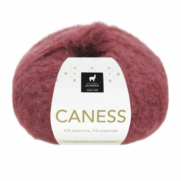 Du Store Alpakka Caness 2510 Bordeaux rougeur