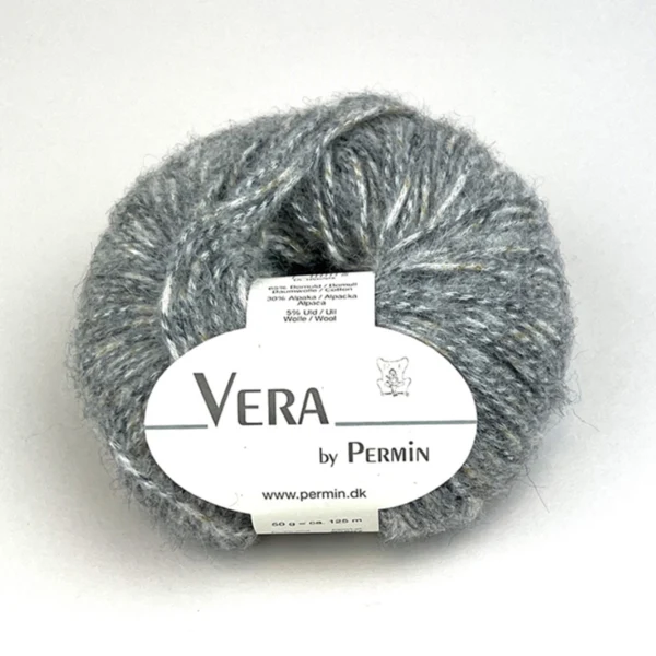 Permin Vera 08 Gemêleerd grijs