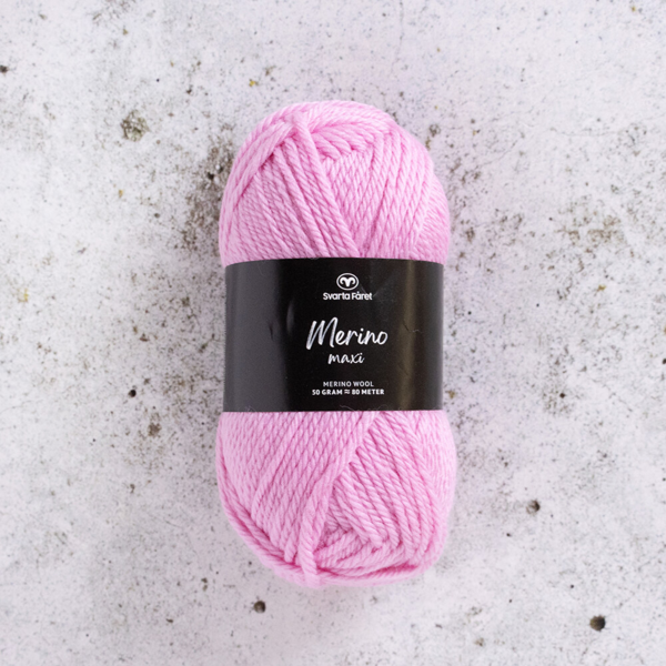 Svarta Fåret Merino Maxi 09 Bonbon écrasé