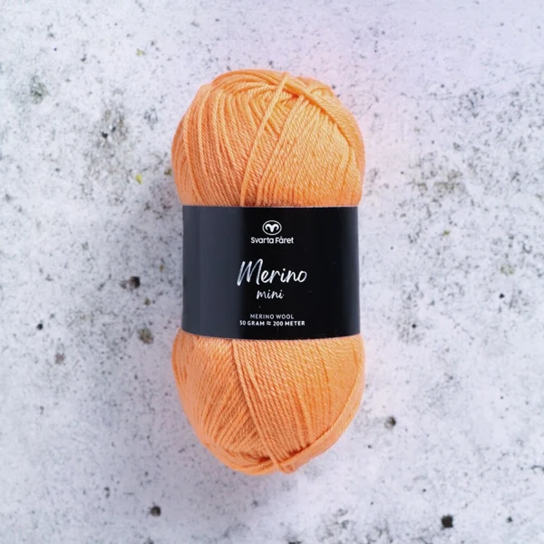 Svarta Fåret Merino Mini 14 Melon cantaloup