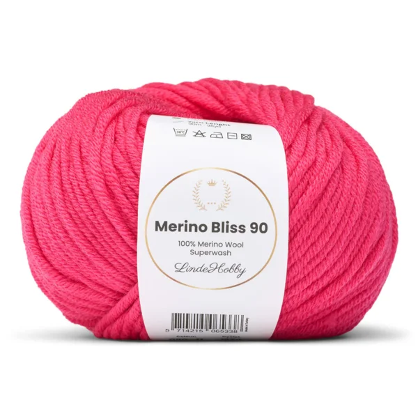 LindeHobby Merino Bliss 90 41 Fuchsia