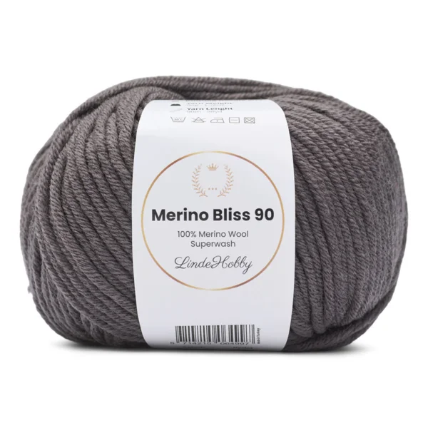 LindeHobby Merino Bliss 90 07 Anthracite