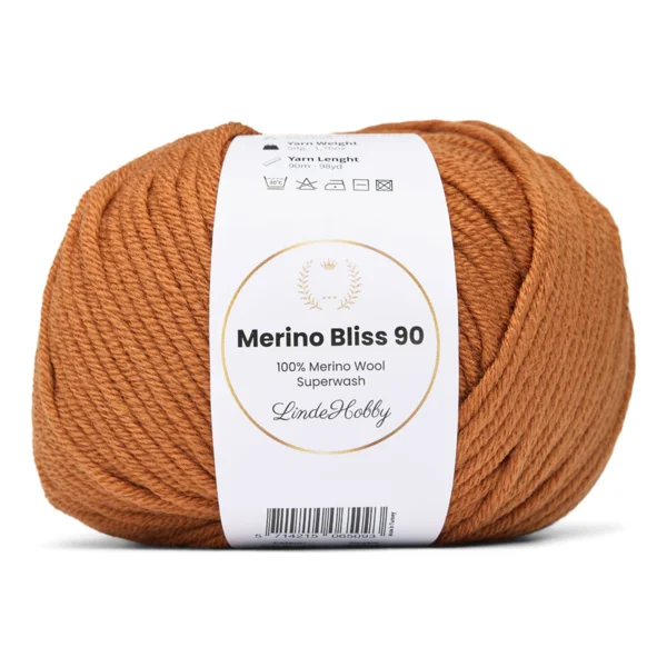 LindeHobby Merino Bliss 90 17 Caramel