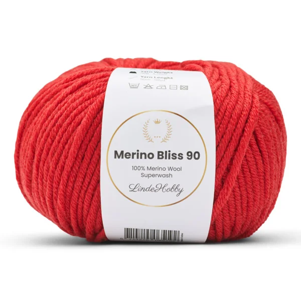 LindeHobby Merino Bliss 90 27 Rouge