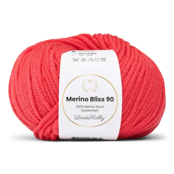 LindeHobby Merino Bliss 90 26 Framboise