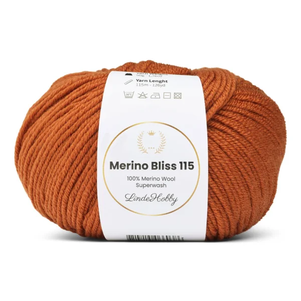LindeHobby Merino Bliss 115 17 Noisette