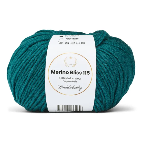 LindeHobby Merino Bliss 115 28 Pétrole