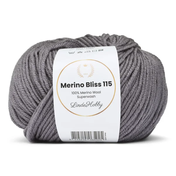 LindeHobby Merino Bliss 115 06 Gris
