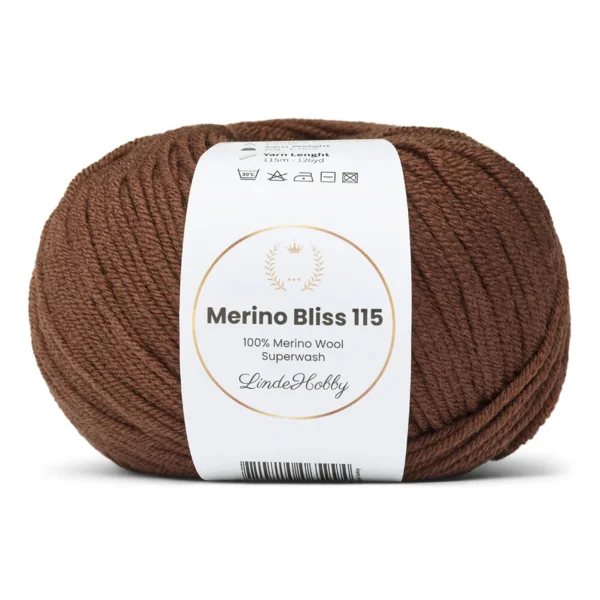 LindeHobby Merino Bliss 115 13 Chocolat