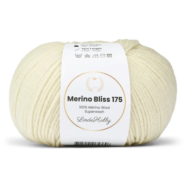 LindeHobby Merino Bliss 175 01 Ivoire doux