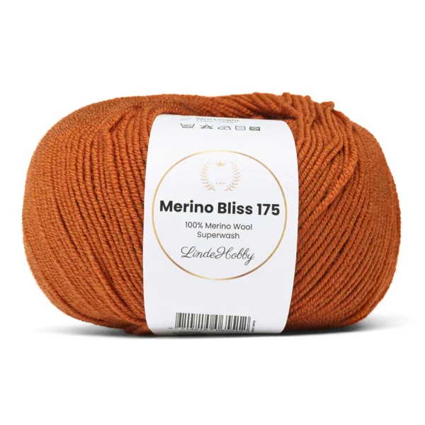 LindeHobby Merino Bliss 175 16 Bronze orange