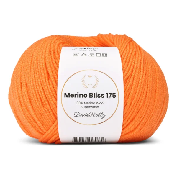 LindeHobby Merino Bliss 175 51 Orange
