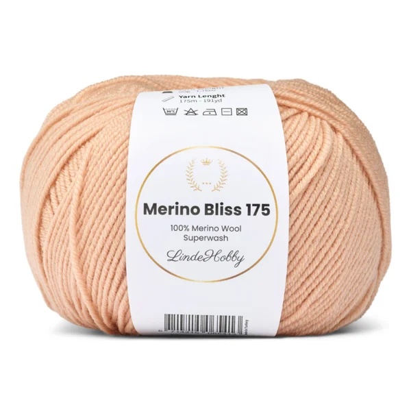 LindeHobby Merino Bliss 175 06 Crème d'abricot