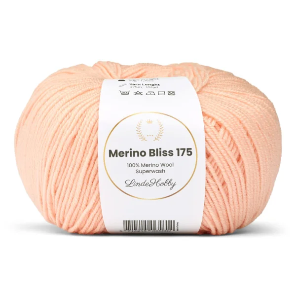 LindeHobby Merino Bliss 175 45 Pêche pâle