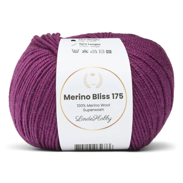LindeHobby Merino Bliss 175 32 Prune