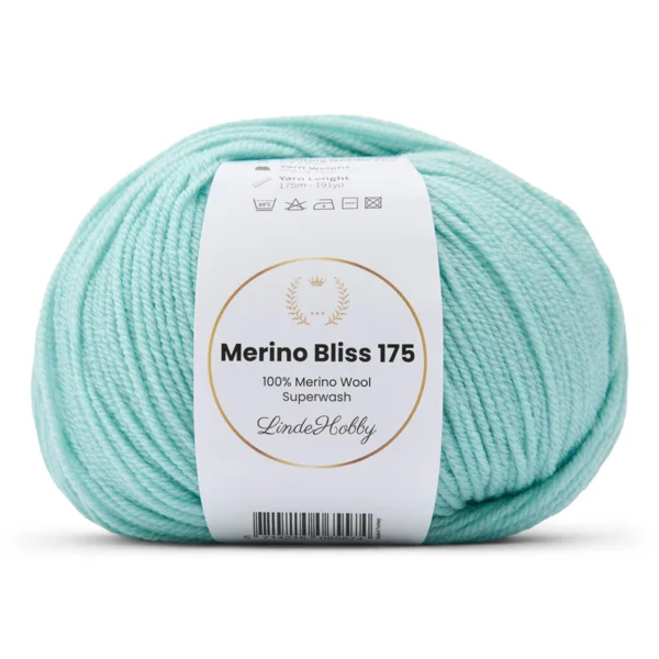 LindeHobby Merino Bliss 175 22 Brise mentholée
