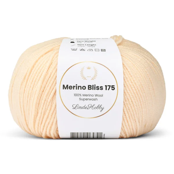 LindeHobby Merino Bliss 175 39 Abricot pâle