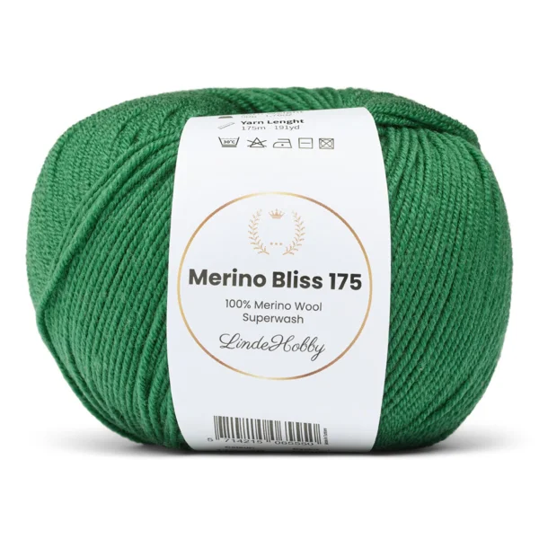 LindeHobby Merino Bliss 175 20 Malachite verte