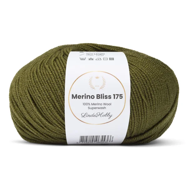 LindeHobby Merino Bliss 175 18 Vert armée