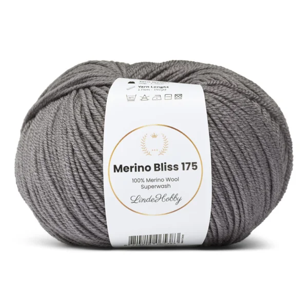 LindeHobby Merino Bliss 175 03 Gris