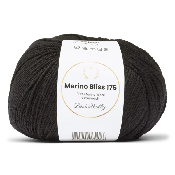 LindeHobby Merino Bliss 175 05 Noir