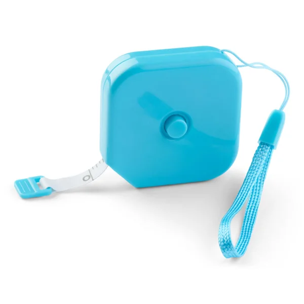 LindeHobby Mètre Ruban Carré Rétractable, 150 cm Bleu