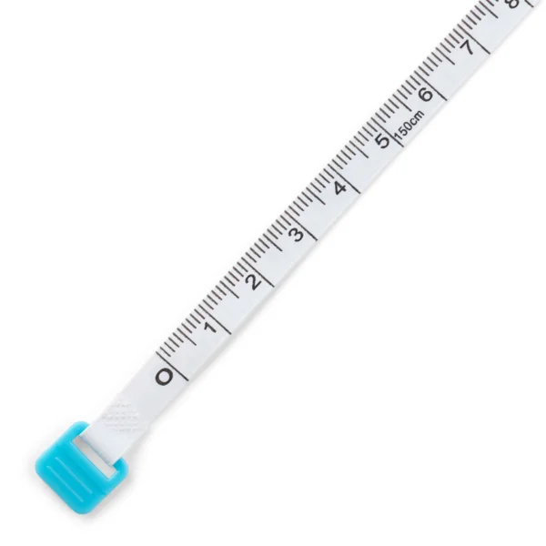 LindeHobby Mètre Ruban Carré Rétractable, 150 cm Bleu