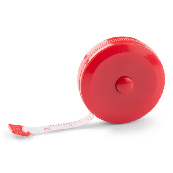 LindeHobby Intrekbaar Meetlint, 150 cm Rood