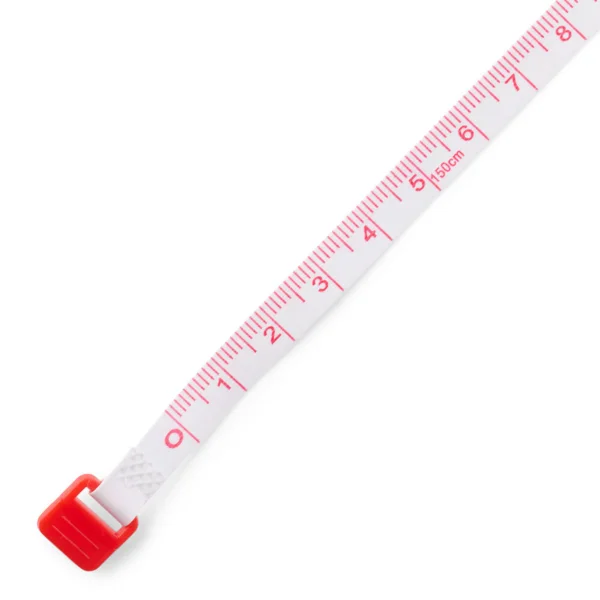 LindeHobby Intrekbaar Meetlint, 150 cm Rood