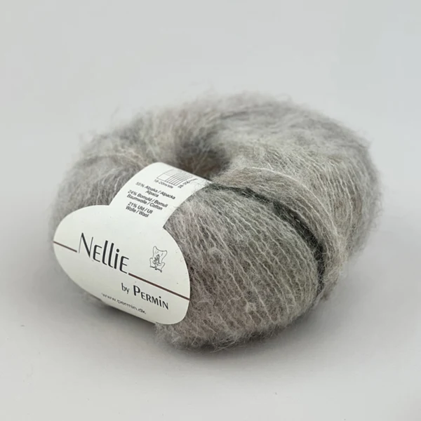 Permin Nellie 03 Beige/aubergine/marron