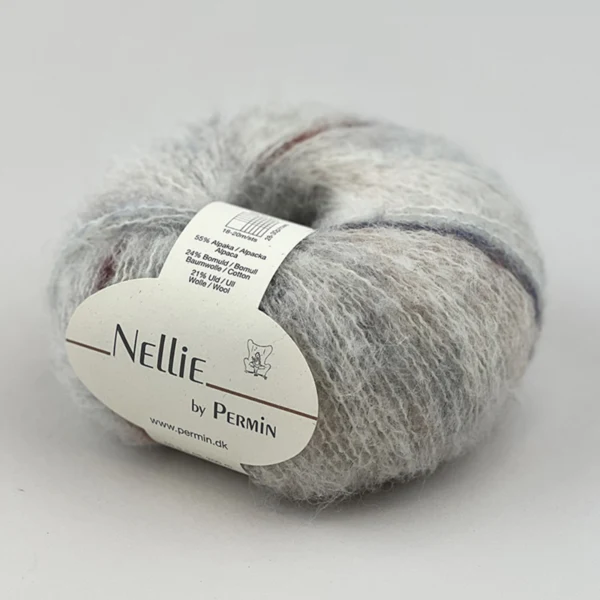 Permin Nellie 06 Corail/rouille/bleu