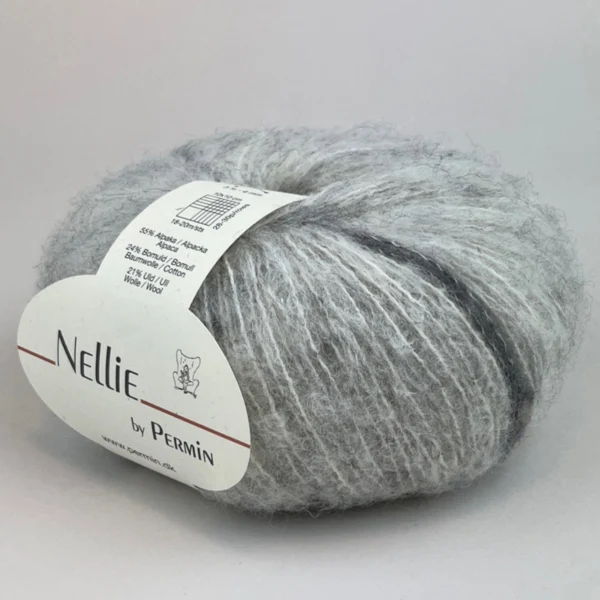 Permin Nellie 07 Gris chiné