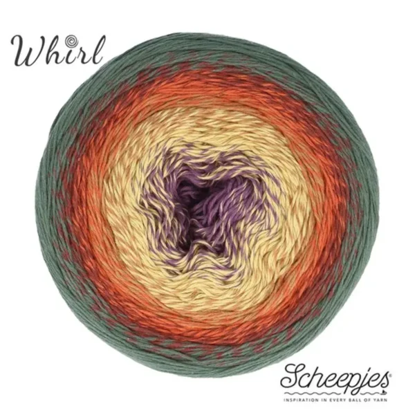 Scheepjes Cotton Whirl 708 Pumpkin Spice