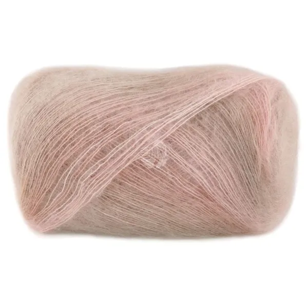 Lana Grossa Cottonhair 105 Mauve/rose/rose pâle/beige/taupe