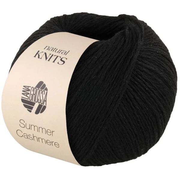 Lana Grossa Summer Cashmere 18 Noir