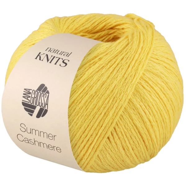 Lana Grossa Summer Cashmere 17 Jaune citron