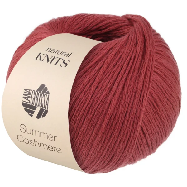Lana Grossa Summer Cashmere 25 Rouge oriental