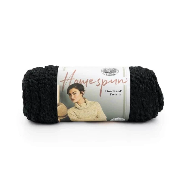 Lion Brand Homespun 790-373 Black