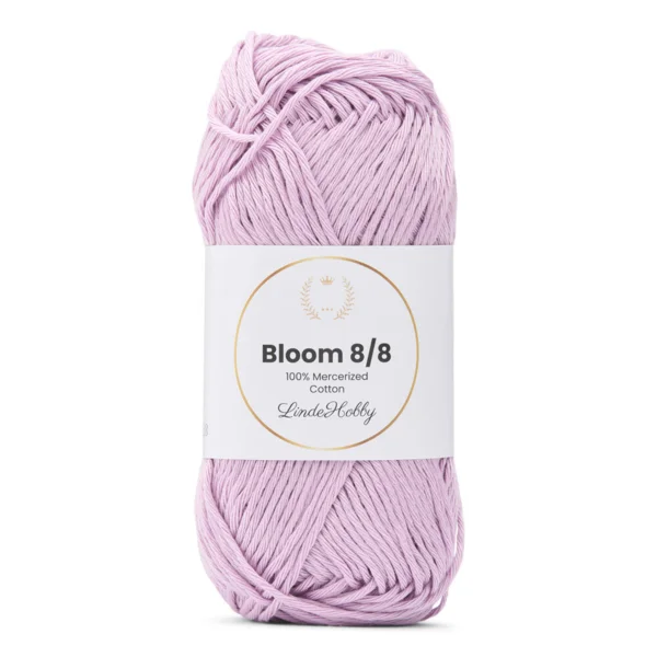 LindeHobby Bloom 8/8 Mercerized Cotton 26 Lilas vif