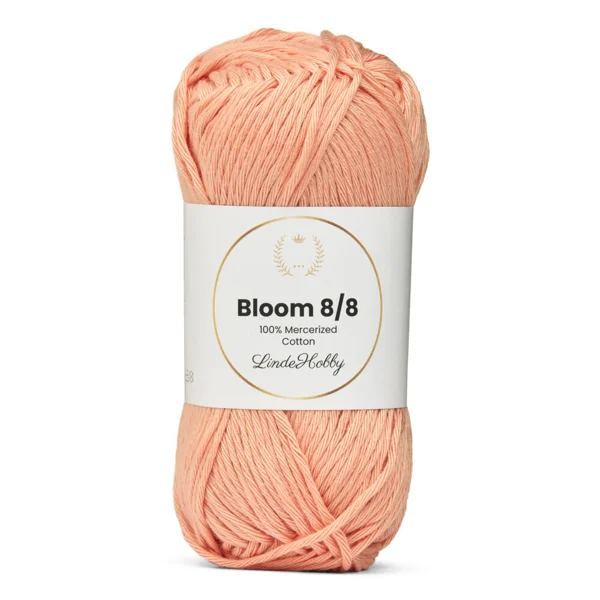 LindeHobby Bloom 8/8 Mercerized Cotton 32 Abricot