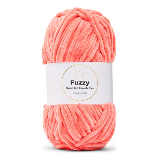 LindeHobby Fuzzy Chenille 33 Donkerzalm