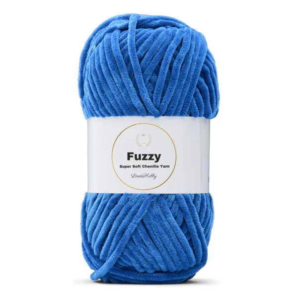 LindeHobby Fuzzy Chenille 36 Blauw