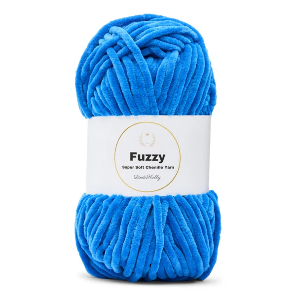 LindeHobby Fuzzy Chenille 30 Hemelsblauw